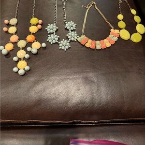 Colorful Statement Necklace Bundle